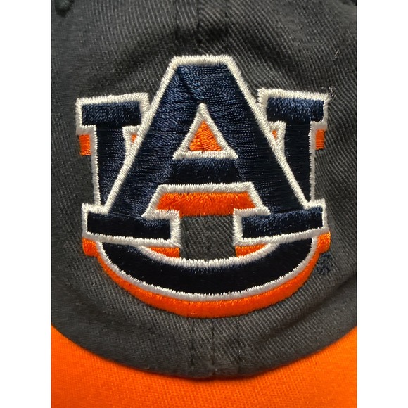 Auburn Tigers Captivating Headwear Mesh Trucker Hat Snapback Navy Orange AU Logo - Picture 2 of 8